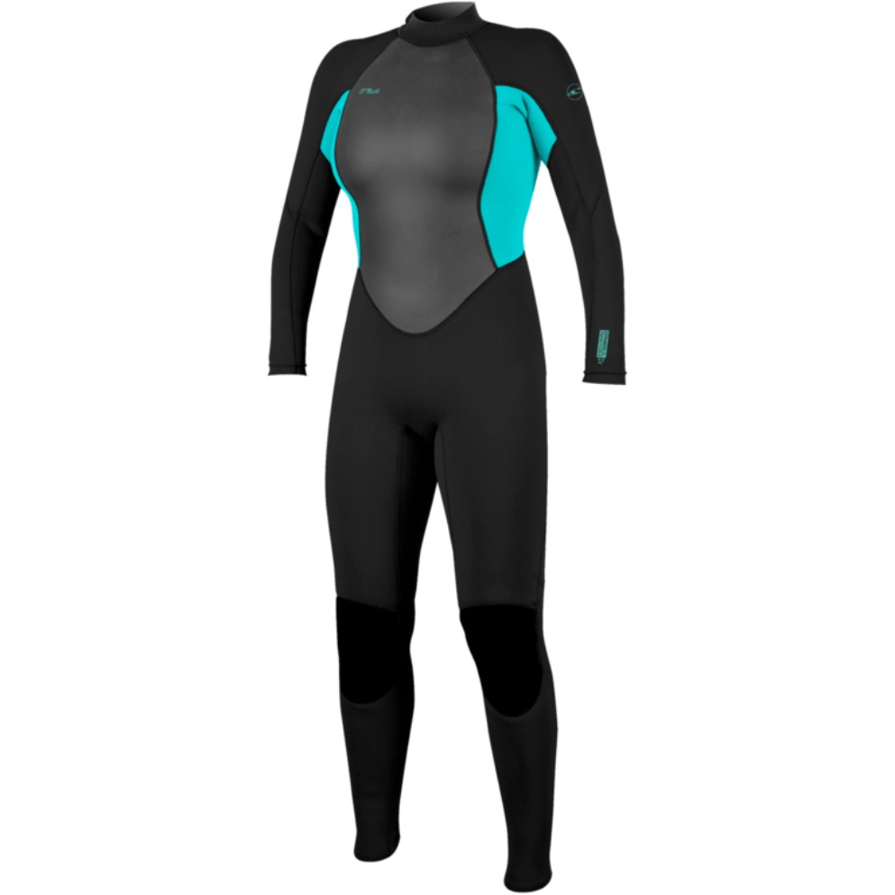 2026 O'Neill Da Donna Reactor-2 3/2mm Back Zip Muta 5042B - Black / Lt Aqua